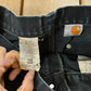 Vintage 1990s Carhartt Distressed Sun Faded Double Knee Pants Men's 31 x 32 from propervintagecanada