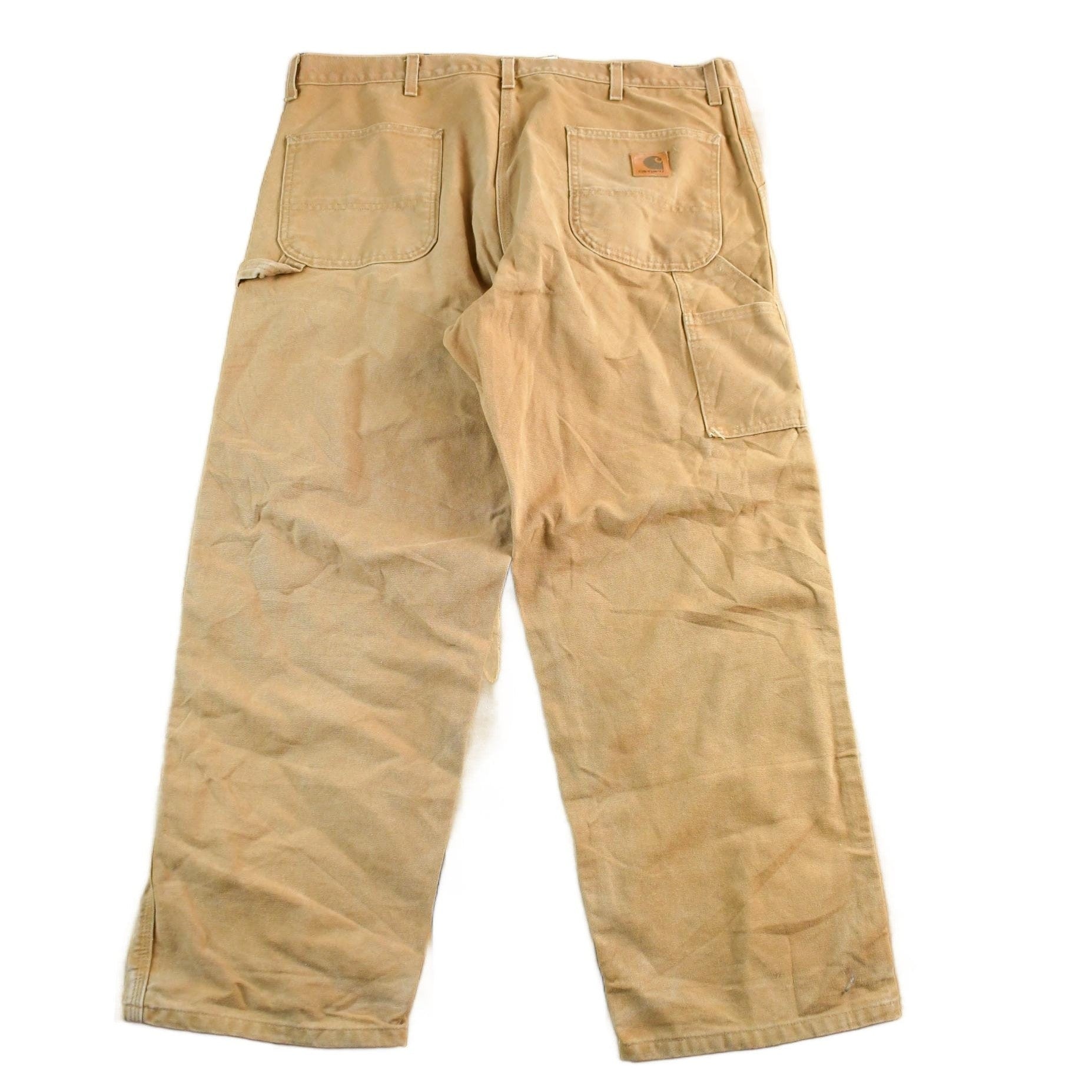 Vintage 1990s Carhartt Distressed Work Pants Men's 40 x 29.5 from propervintagecanada