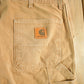 Vintage 1990s Carhartt Distressed Work Pants Men's 40 x 29.5 from propervintagecanada