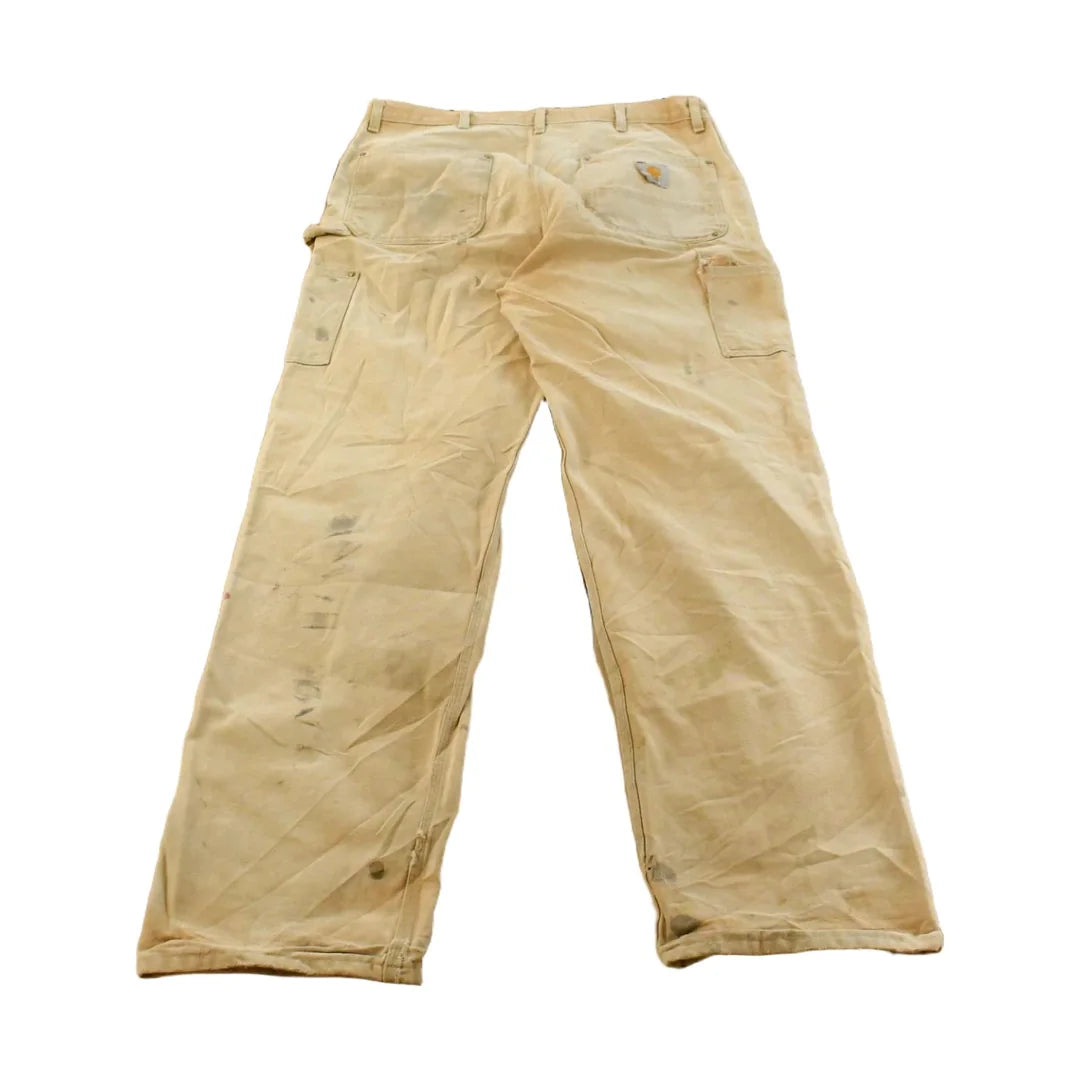 Vintage 1990s Carhartt Double Knee Work Pants Men's 37 x 34 from propervintagecanada