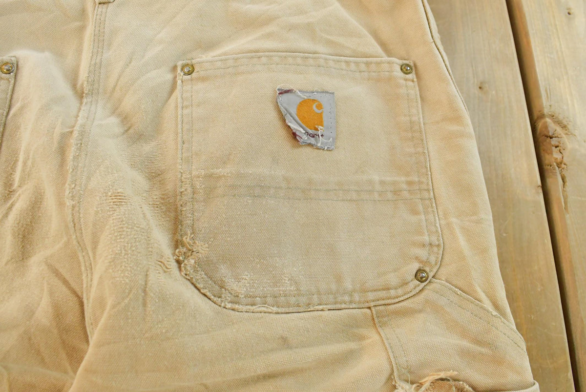 Vintage 1990s Carhartt Double Knee Work Pants Men's 37 x 34 from propervintagecanada