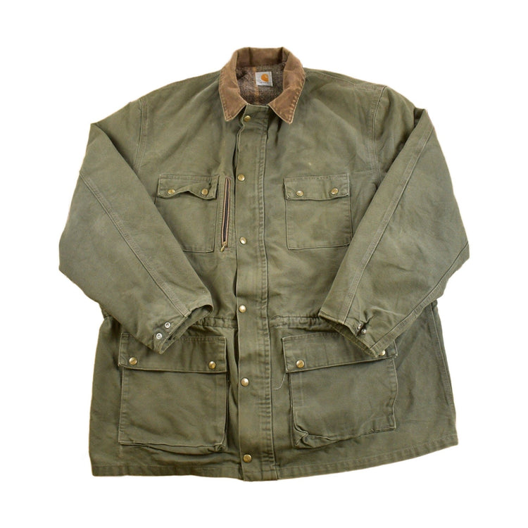 Vintage 1990s Carhartt Field Coat / Naturally Distressed / 1990s / Outdoor Wear / Outerwear / 90s Carhartt / Chore Coat from propervintagecanada