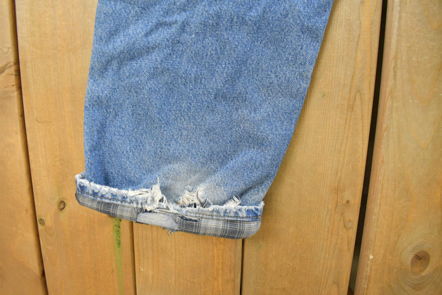 Vintage 1990s Carhartt Flannel Lined Denim Jeans Men's 34 x 31 from propervintagecanada