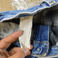 Vintage 1990s Carhartt Flannel Lined Denim Jeans Men's 34 x 31 from propervintagecanada