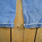 Vintage 1990s Carhartt Flannel Lined Denim Work Jeans Men's 36 x 30 from propervintagecanada
