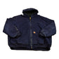 Vintage 1990s Carhartt Full Zip Hooded Workwear Jacket Men's 3XL from propervintagecanada
