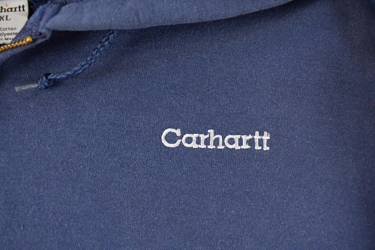 Vintage 1990s Carhartt Full Zip Hoodie Men's 2XL from propervintagecanada
