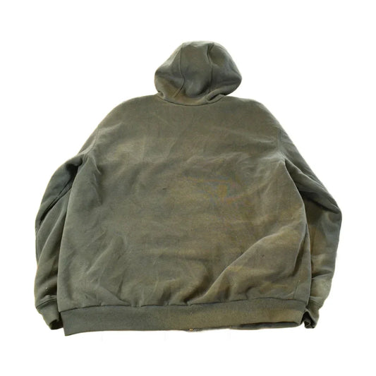 Vintage 1990s Carhartt Full Zip Thermal Lined Hoodie Jacket Men's Medium from propervintagecanada