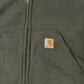 Vintage 1990s Carhartt Full Zip Thermal Lined Hoodie Jacket Men's Medium from propervintagecanada