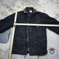 Vintage 1990s Carhartt Full Zip Workwear Chore Coat / Streetwear Fashion / 80s 90s Denim / Canvas Bomber Jacket / Distressed Carhartt from propervintagecanada