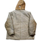Vintage 1990s Carhartt Fur hood Full Zip Winter Workwear Chore Coat Men's XL from propervintagecanada