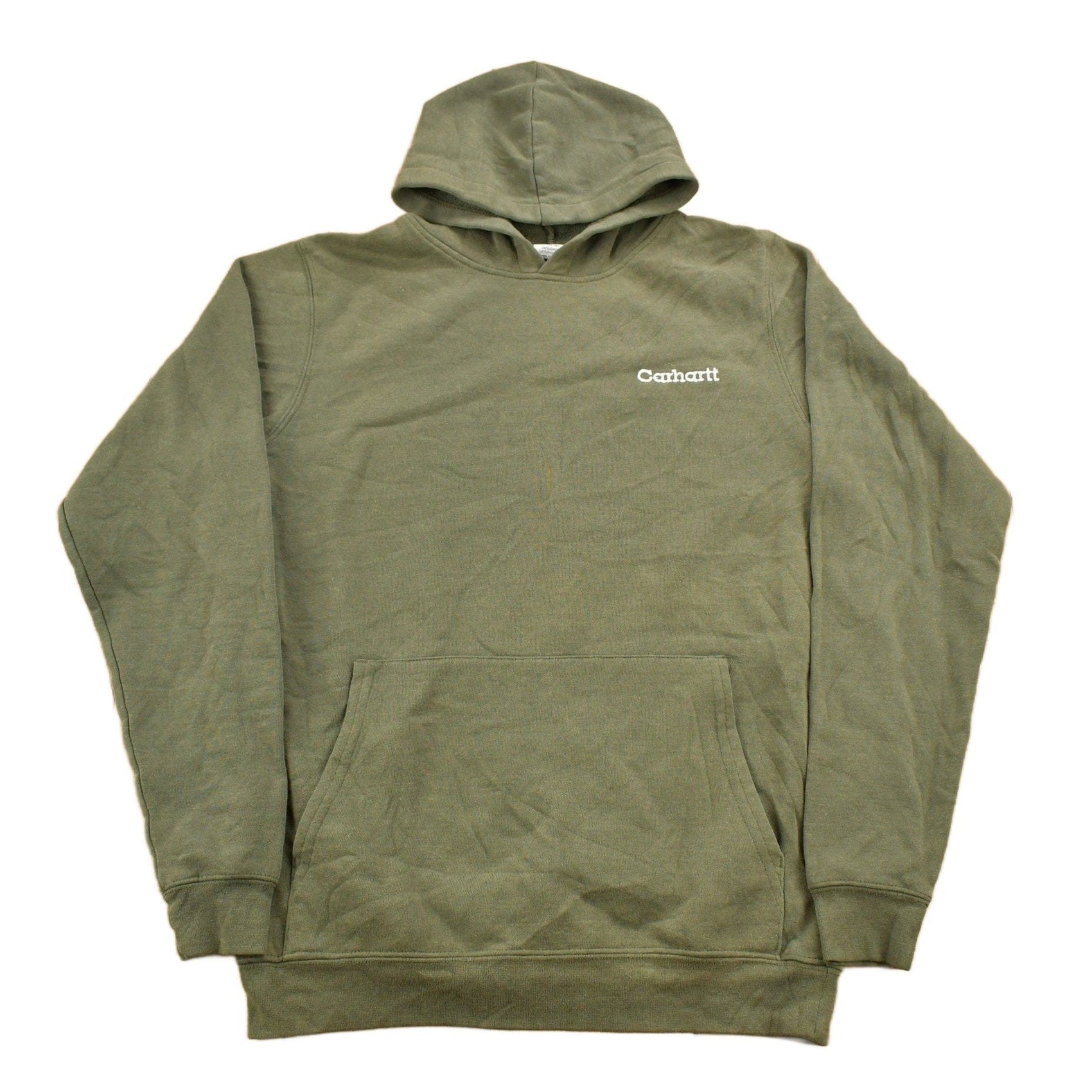 Vintage 1990s Carhartt Green Hoodie Men's XL from propervintagecanada