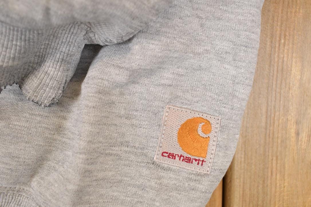 Vintage 1990s Carhartt Heavyweight Embroidered Crewneck Sweatshirt Mens 3X from propervintagecanada