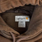 Vintage 1990s Carhartt Heavyweight Paint Distressed Hoodie Men's 2XL from propervintagecanada