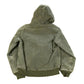 Vintage 1990s Carhartt Hooded Distressed Work Jacket Youth Large from propervintagecanada