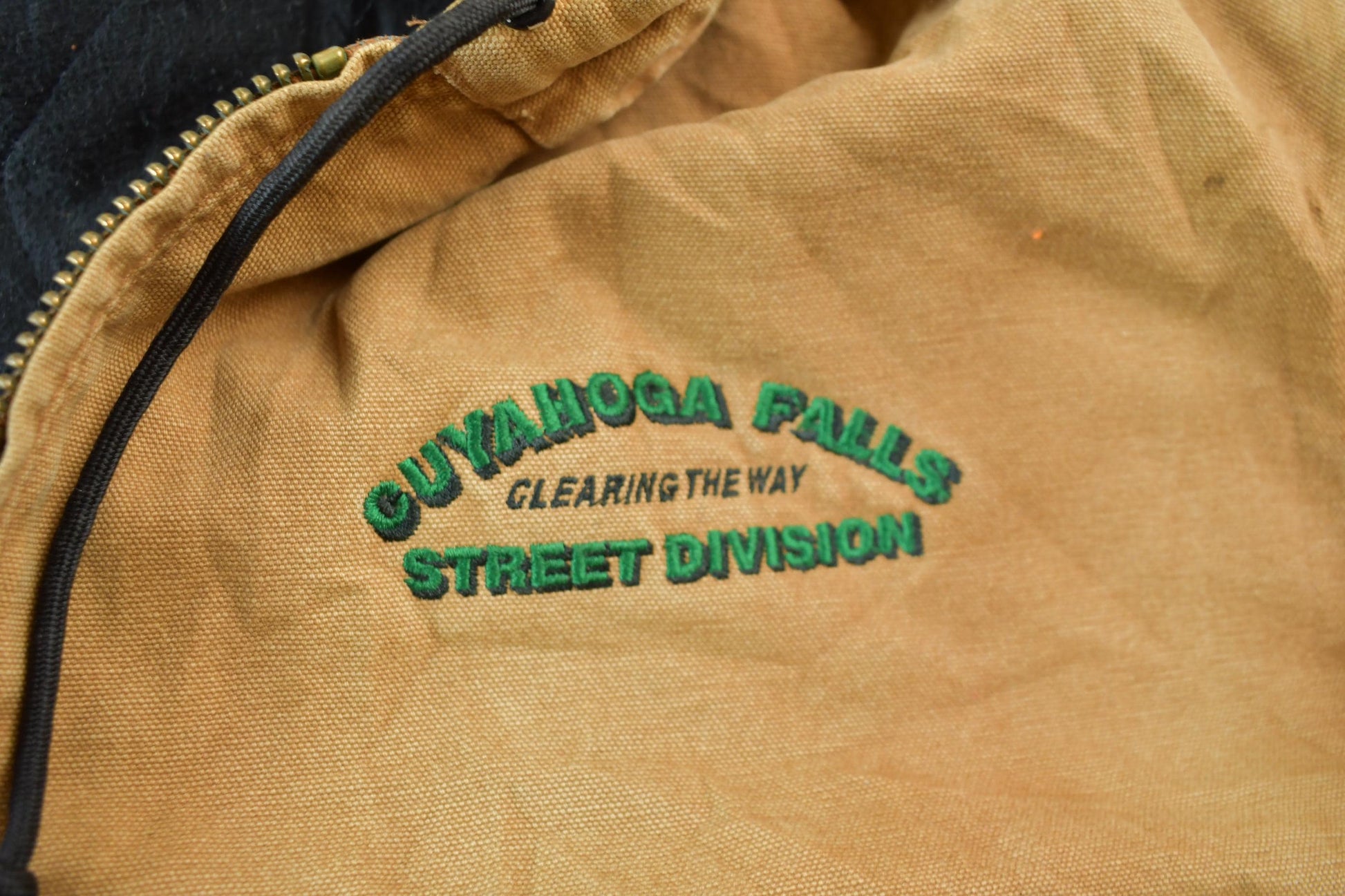 Vintage 1990s Carhartt Hooded Jacket Men's 3XL