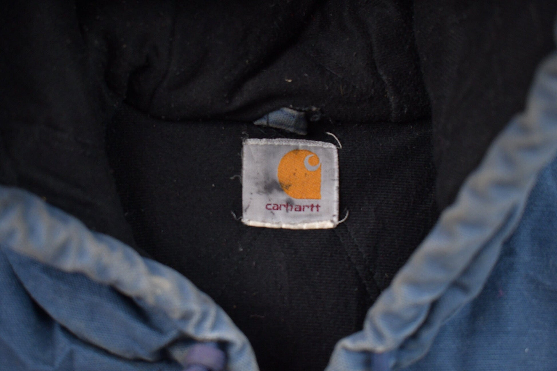 Vintage 1990s Carhartt Hooded Jacket Men's XL from propervintagecanada