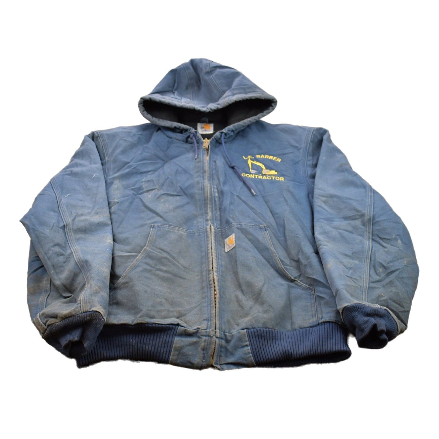 Vintage 1990s Carhartt Hooded Jacket Men's XL from propervintagecanada