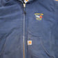 Vintage 1990s Carhartt Hooded Jacket Men's XL from propervintagecanada