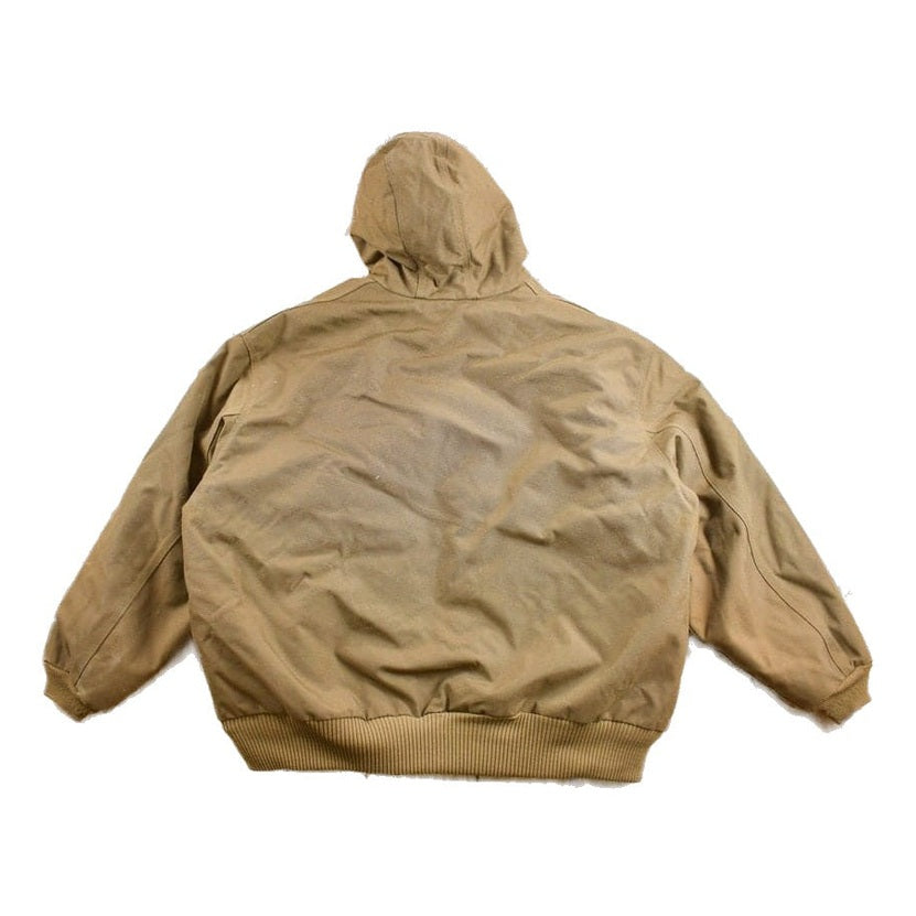Vintage 1990s Carhartt Hooded Work Jacket Men's 3XL from propervintagecanada