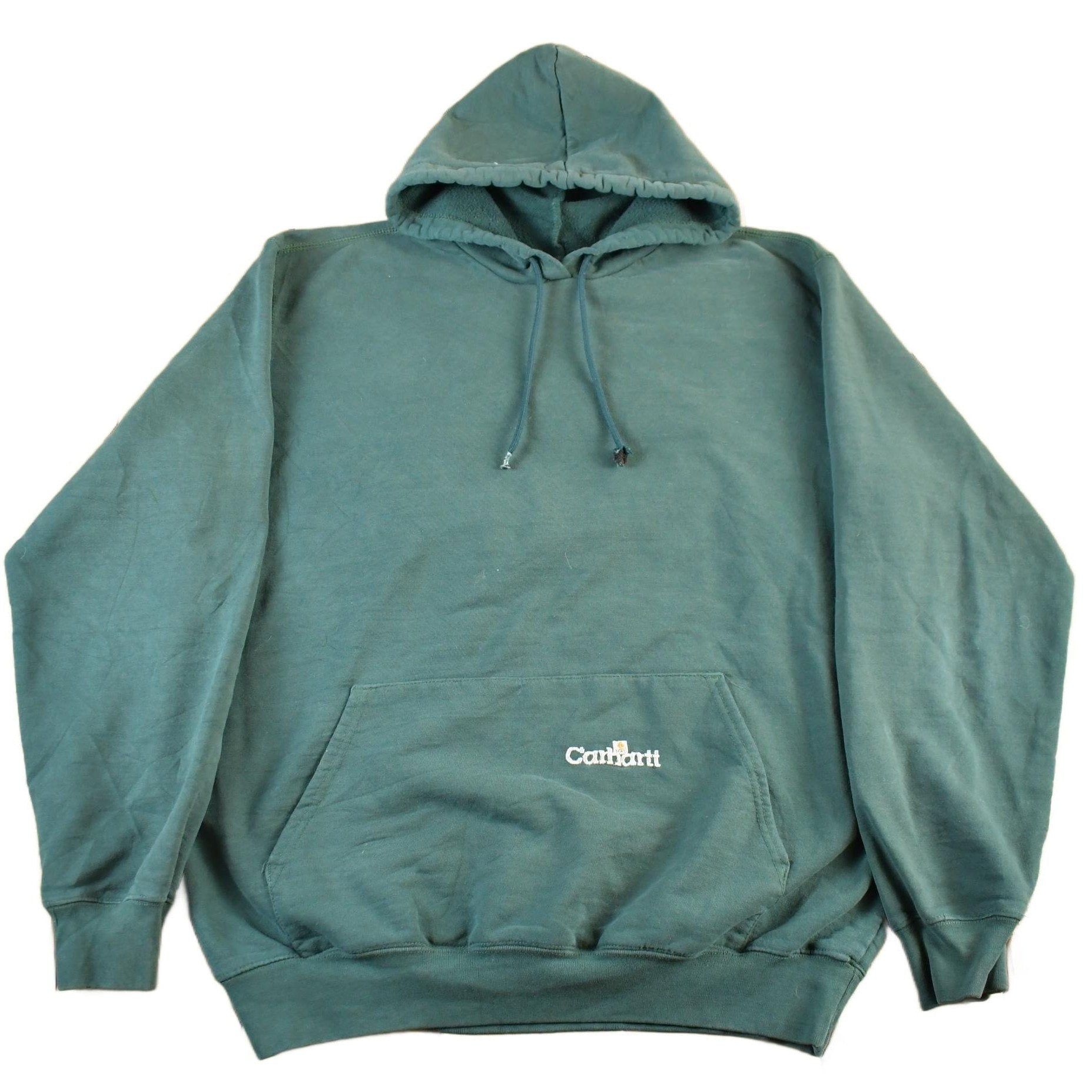 Vintage 1990s Carhartt Hoodie Sweatshirt Men's Large from propervintagecanada