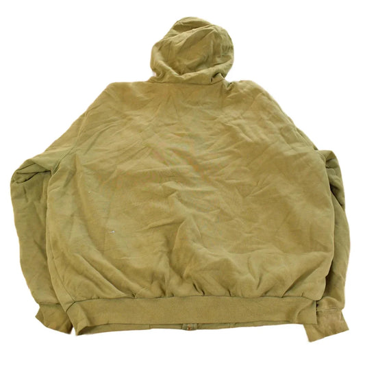 Vintage 1990s Carhartt Lined Full Zip Hoodie Sweatshirt Men's 2XL / Workwear / Streetwear / 90s Hoodie from propervintagecanada