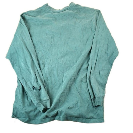 Vintage 1990s Carhartt Long Sleeve Workwear Souvenir Single Stitch T-Shirt Made In USA Men's Medium