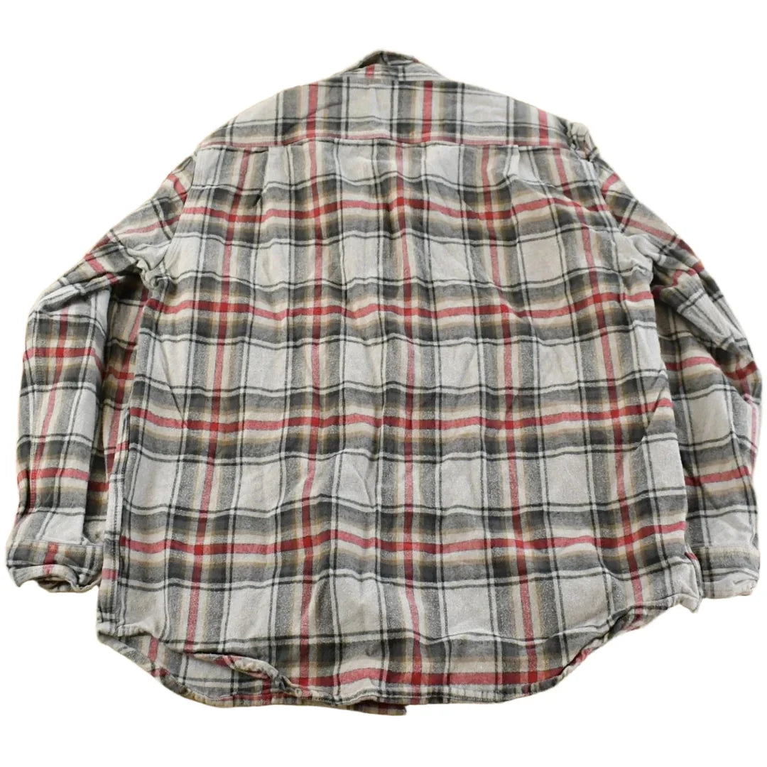 Vintage 1990s Carhartt Plaid Button Up Flannel Shirt Men's M from propervintagecanada