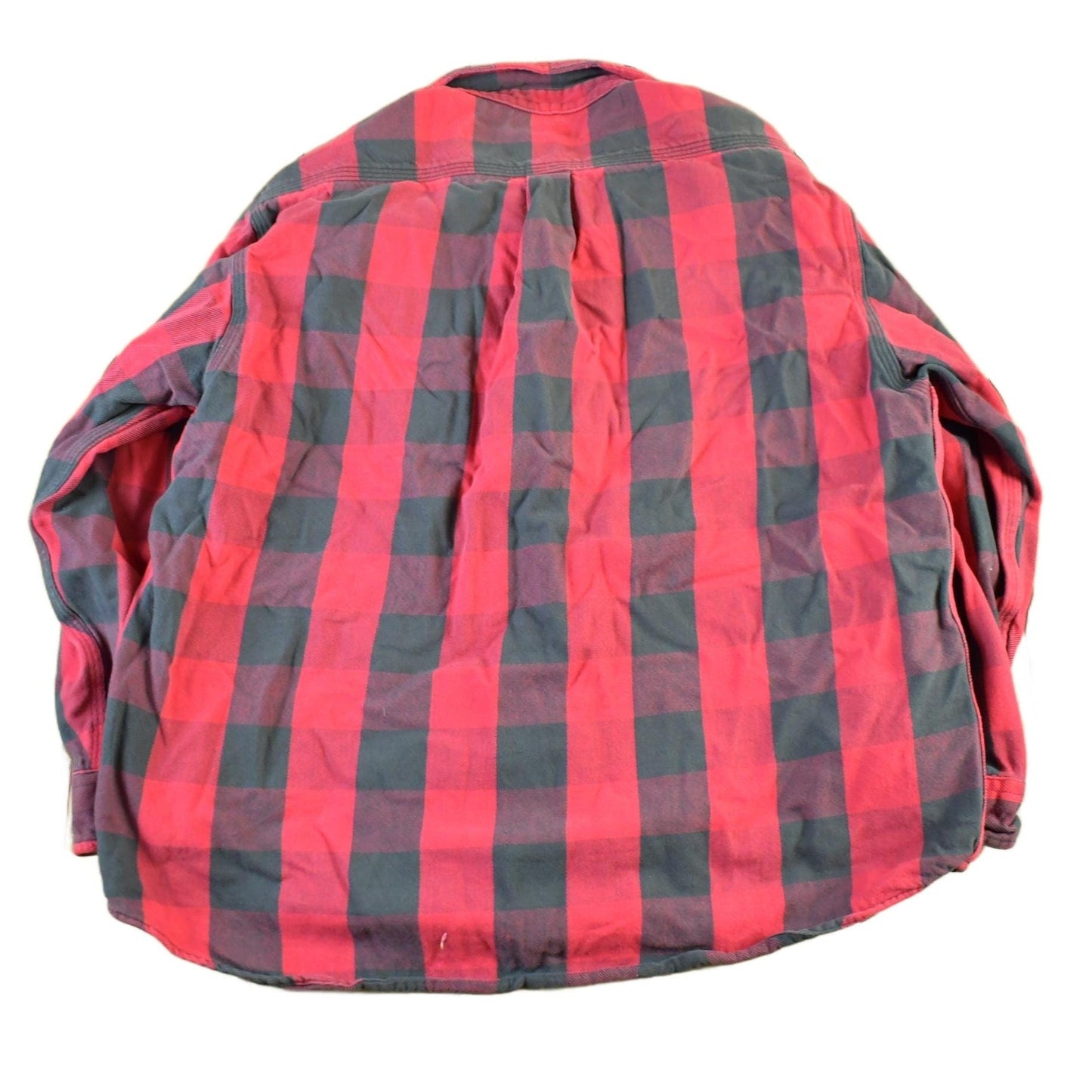 Vintage 1990s Carhartt Plaid Button Up Flannel Shirt Men's XL from propervintagecanada