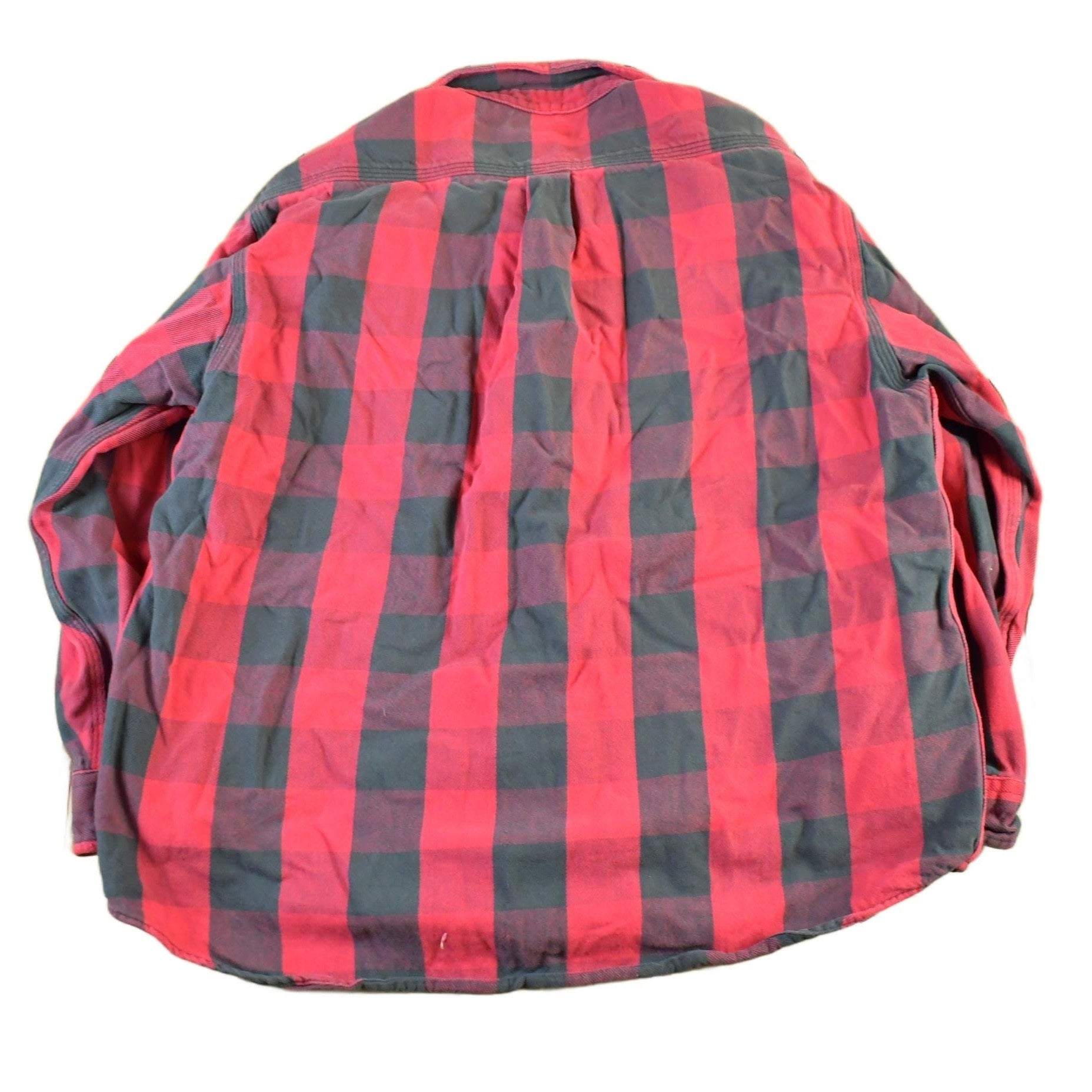 Vintage 1990s Carhartt Plaid Button Up Flannel Shirt Men's XL from propervintagecanada