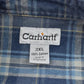 Vintage 1990s Carhartt Plaid Shirt Men's 2XL from propervintagecanada