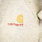 Vintage 1990s Carhartt Quantum Lined Zip Up Lined Hoodie Sweatshirt Men's L from propervintagecanada