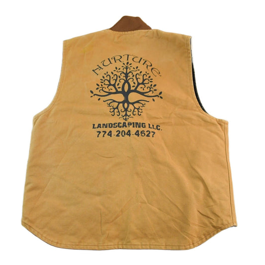 Vintage 1990s Carhartt Quilt Lined Jacket Vest Mens Large from propervintagecanada