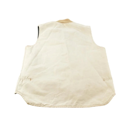 Vintage 1990s Carhartt Quilt Lined Work Vest Jacket Mens Large Tall from propervintagecanada