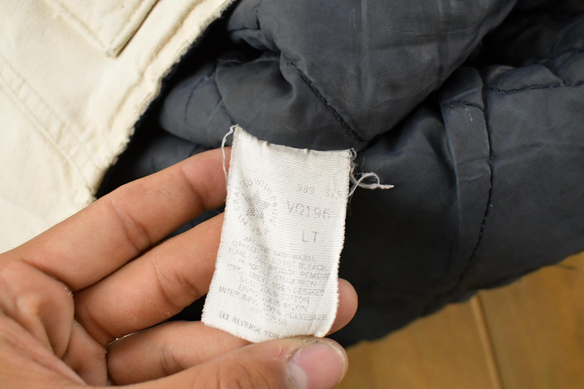 Vintage 1990s Carhartt Quilt Lined Work Vest Jacket Mens Large Tall from propervintagecanada