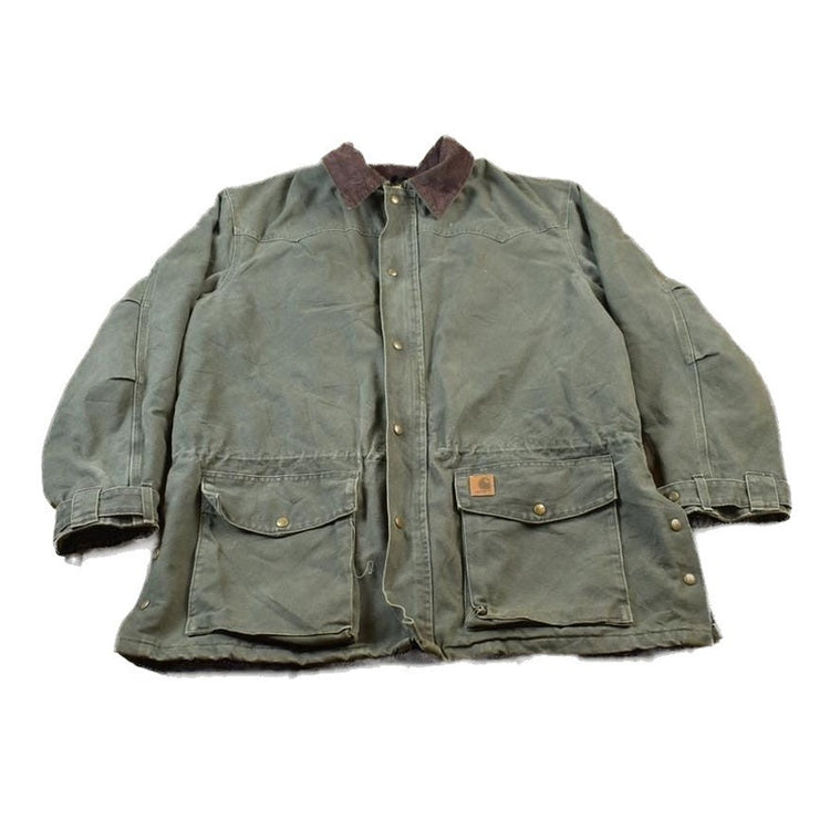 Vintage 1990s Carhartt Ranch Coat Men's 2XL from propervintagecanada