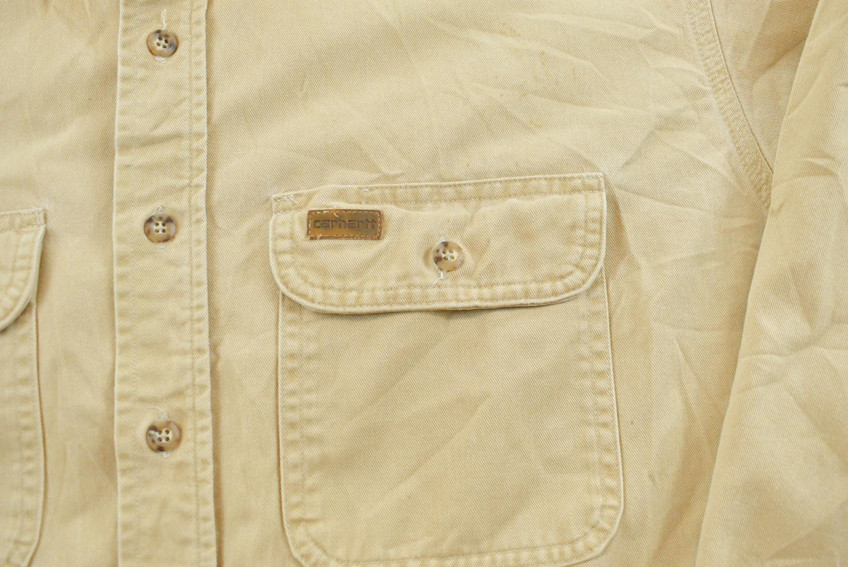 Vintage 1990s Carhartt Rugged Outdoor Wear Button Up Shirt Men's Men's 2XL from propervintagecanada