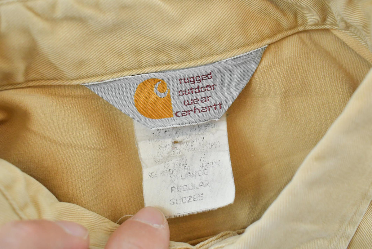 Vintage 1990s Carhartt Rugged Outdoor Wear Button Up Shirt Men's Men's 2XL from propervintagecanada