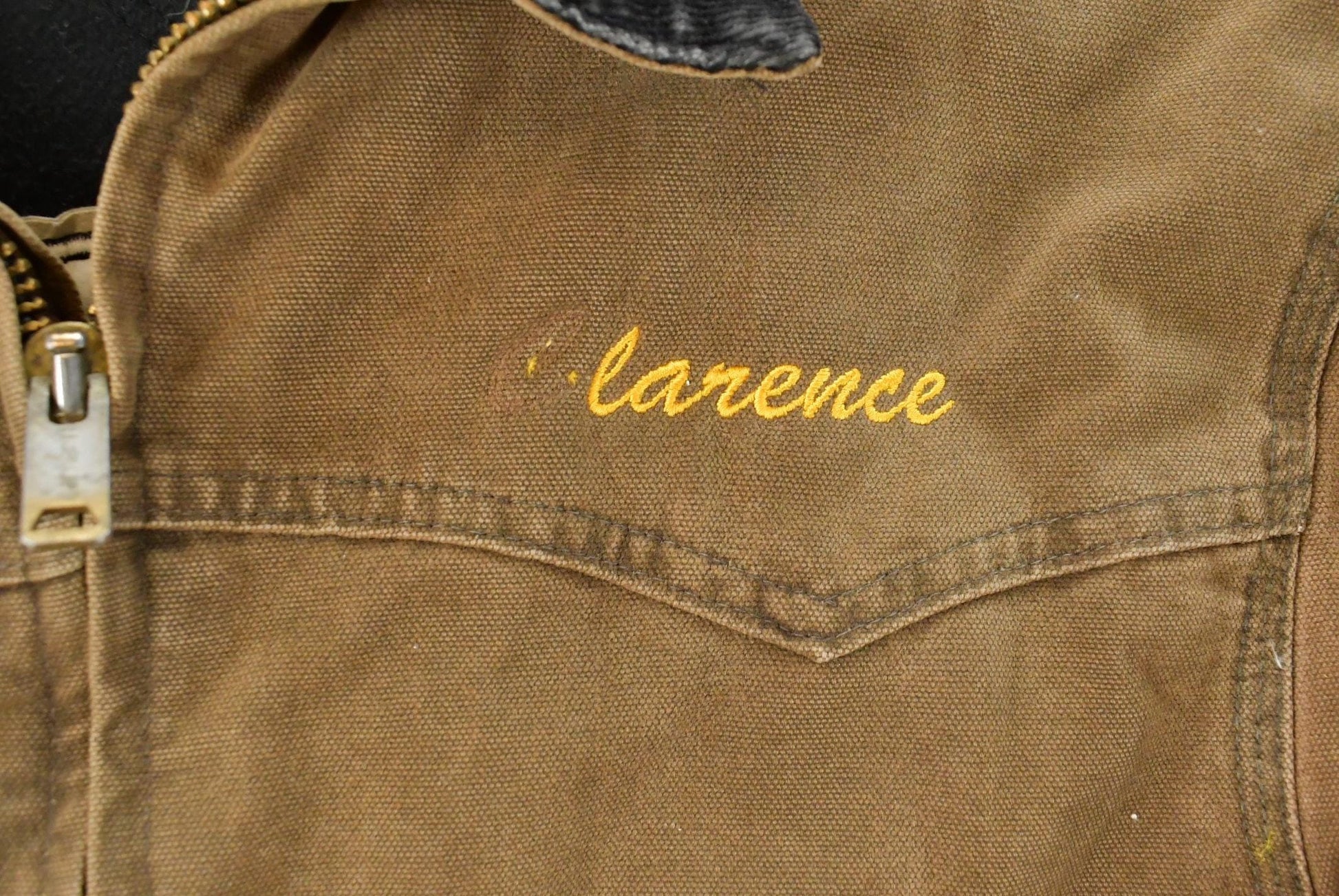 Vintage 1990s Carhartt Santa Fe Canvas Jacket Men's Large Tall from propervintagecanada