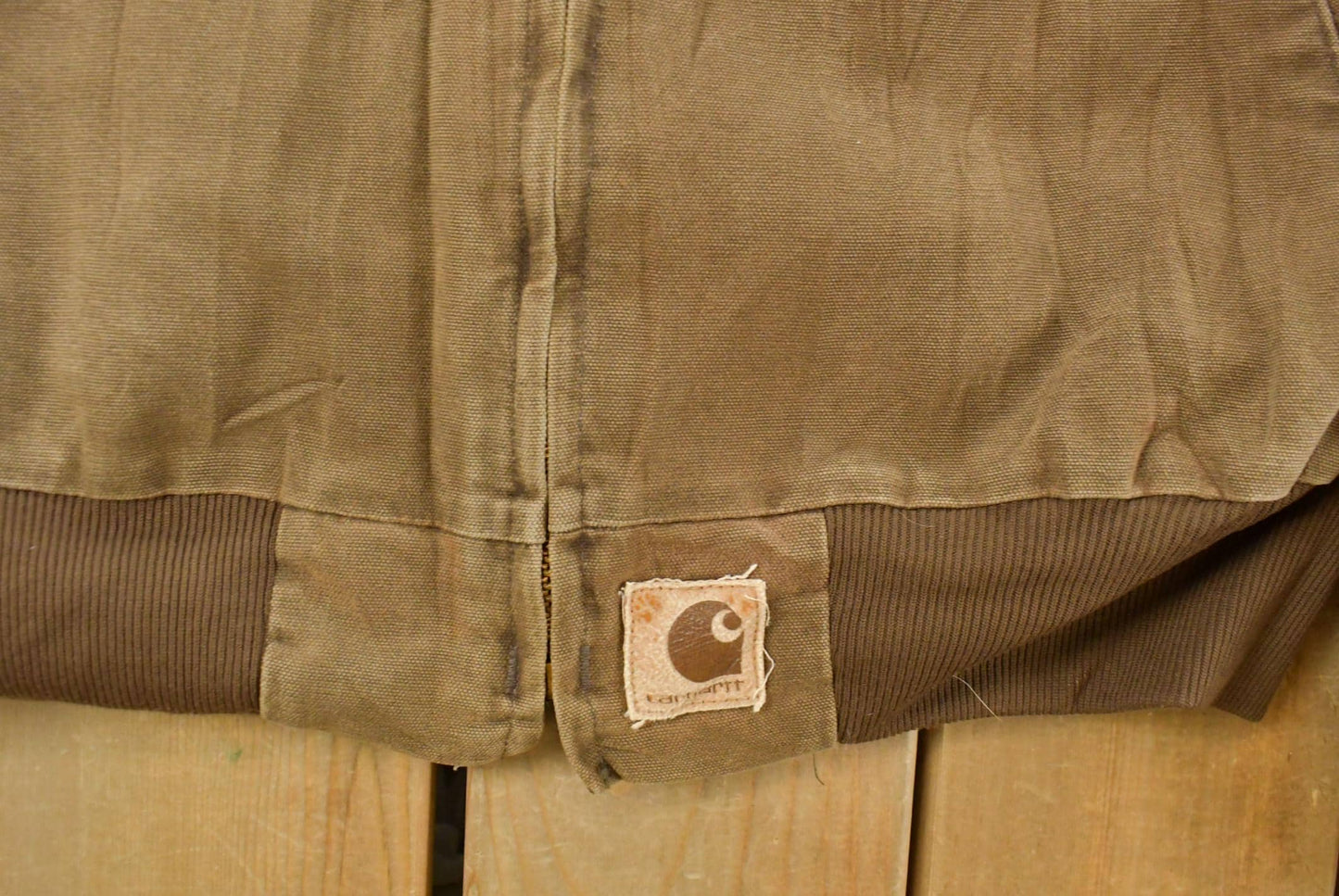 Vintage 1990s Carhartt Santa Fe Canvas Jacket Men's Large Tall from propervintagecanada