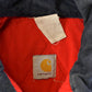 Vintage 1990s Carhartt Santa Fe Canvas Jacket Men's Small / Distressed Sun Faded / Workwear / 90s Work Jacket / Made in USA from propervintagecanada
