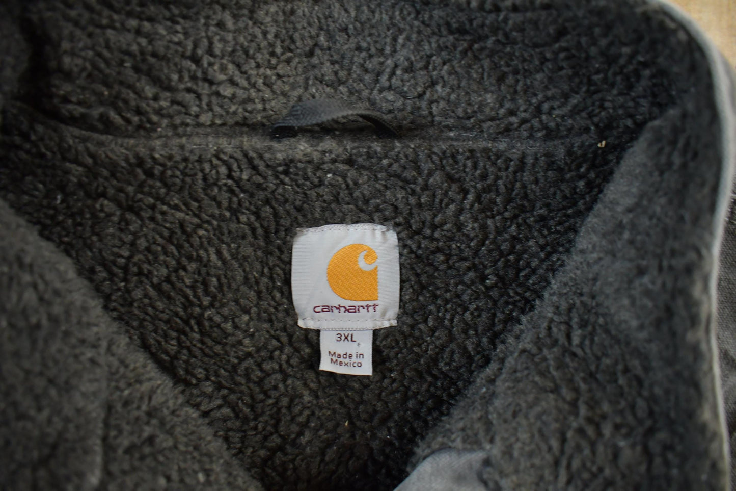 Vintage 1990s Carhartt Sherpa Lined Jacket Vest Mens 3XL from propervintagecanada