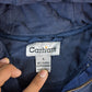 Vintage 1990s Carhartt Sun Faded Distressed Zip Up Hoodie Men's Large from propervintagecanada