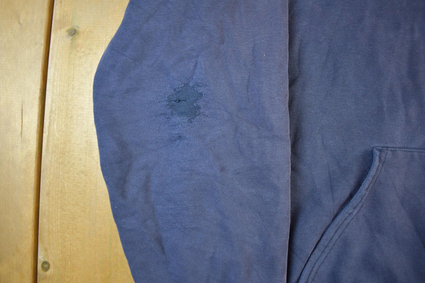 Vintage 1990s Carhartt Sun Faded Distressed Zip Up Hoodie Men's Large from propervintagecanada