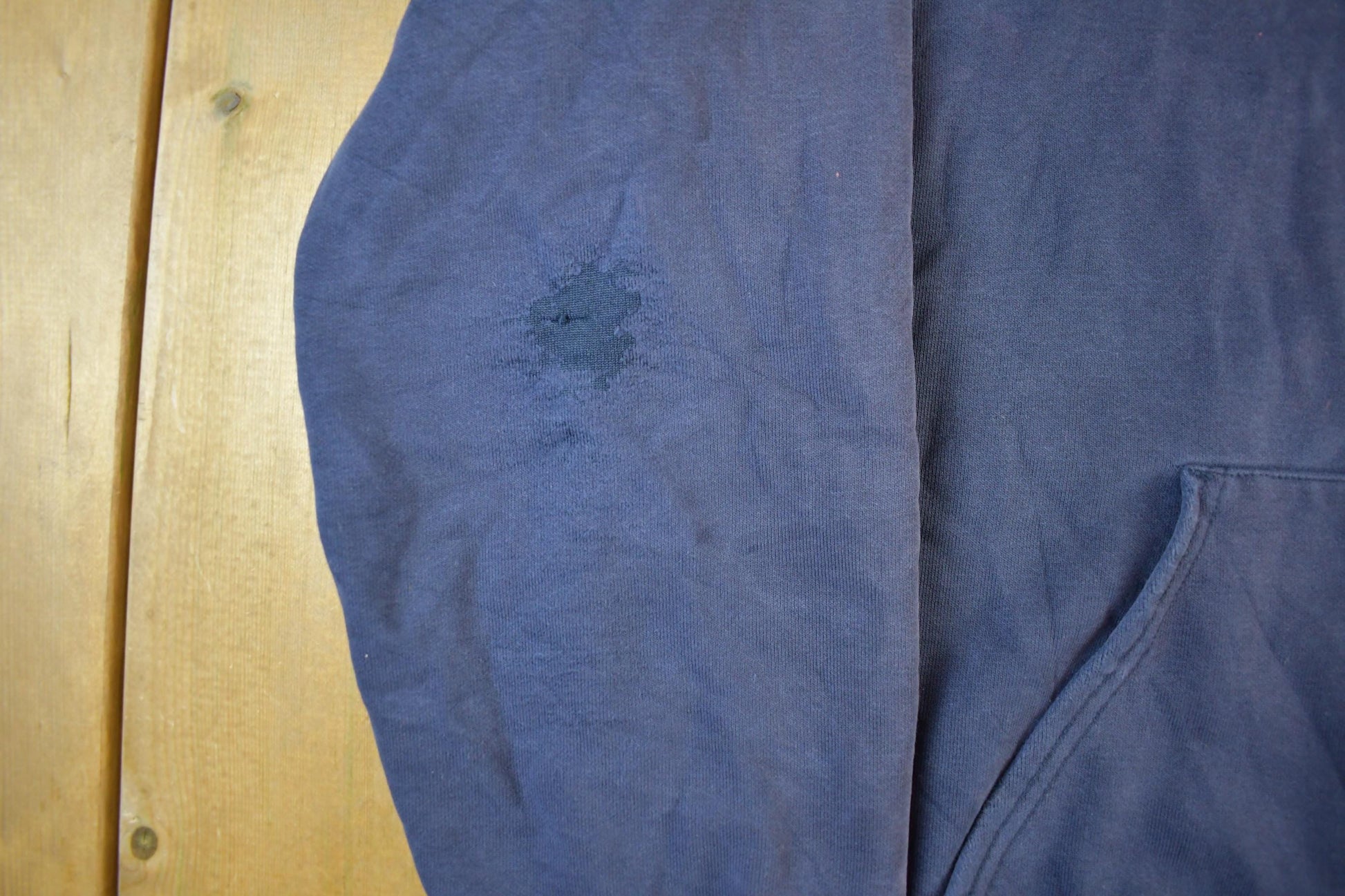 Vintage 1990s Carhartt Sun Faded Distressed Zip Up Hoodie Men's Large from propervintagecanada