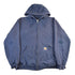 Vintage 1990s Carhartt Sun Faded Distressed Zip Up Hoodie Men&
