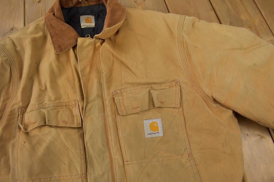 Vintage 1990s Carhartt Traditional Work Jacket Men's XL