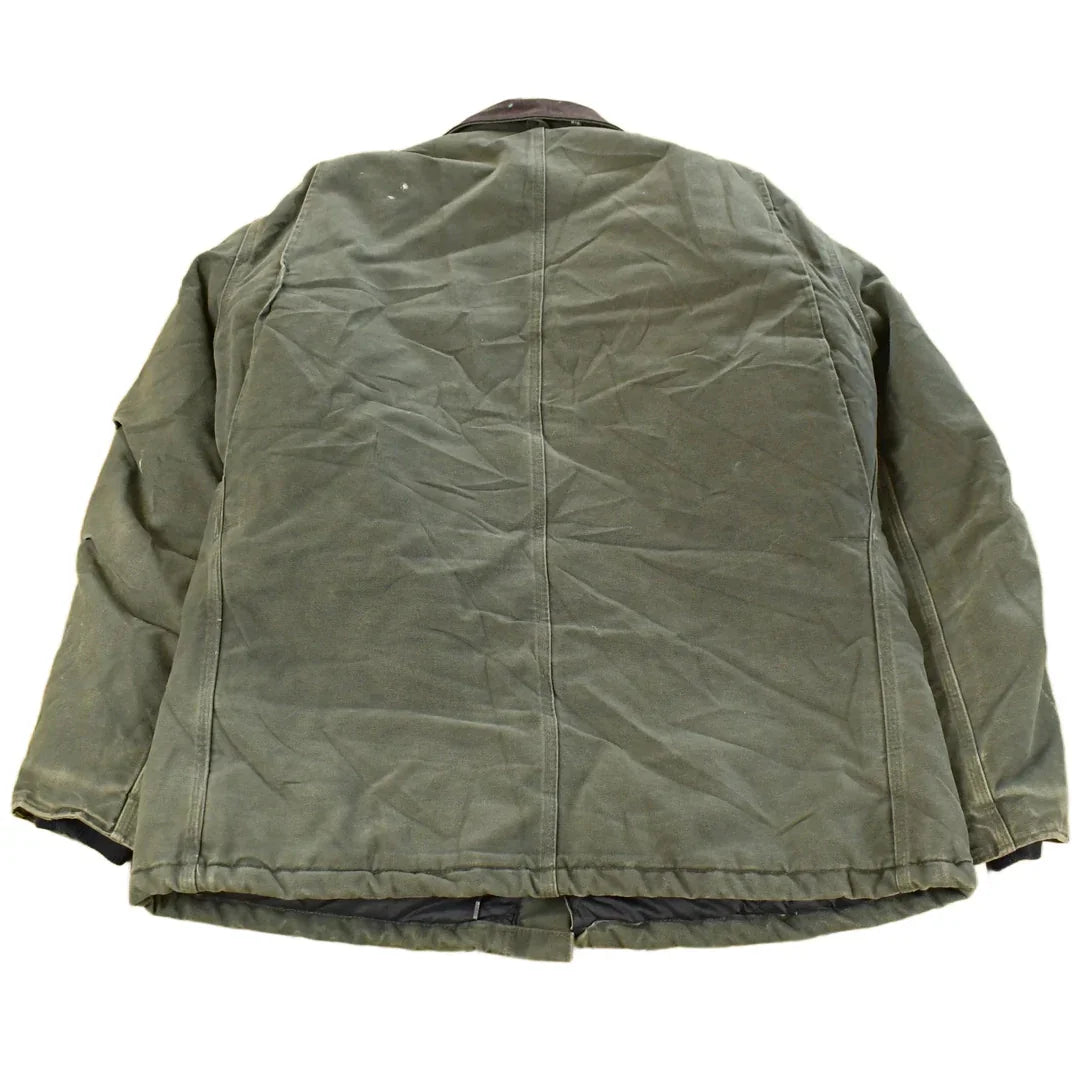 Vintage 1990s Carhartt Traditional Work Jacket Men's XL Tall / Workwear / Streetwear / Quilt Lined Jacket / Made in USA from propervintagecanada