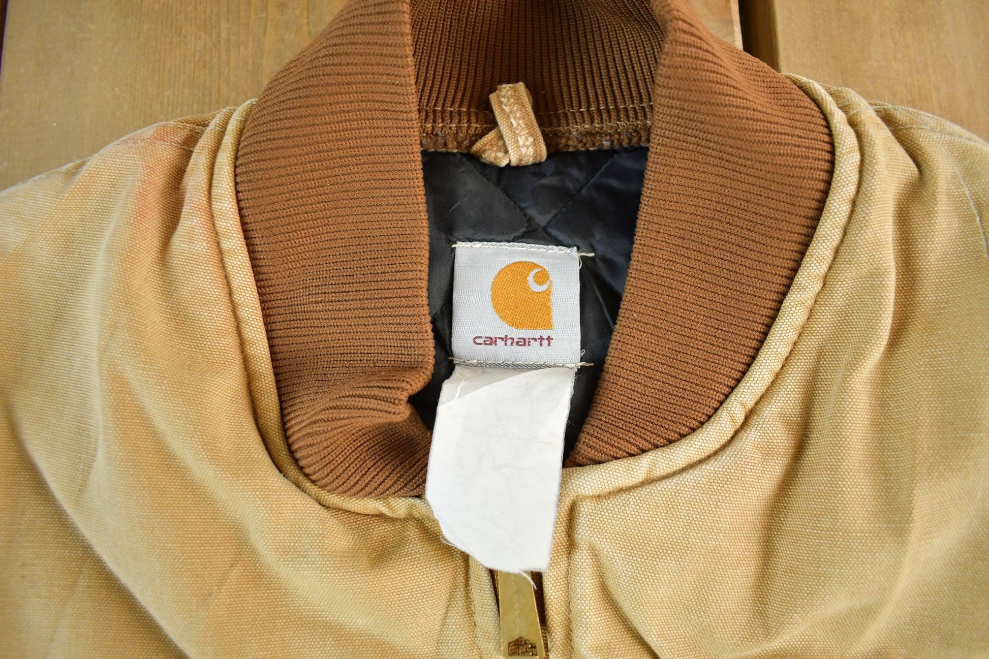 Vintage 1990s Carhartt Vest Jacket Mens Medium from propervintagecanada