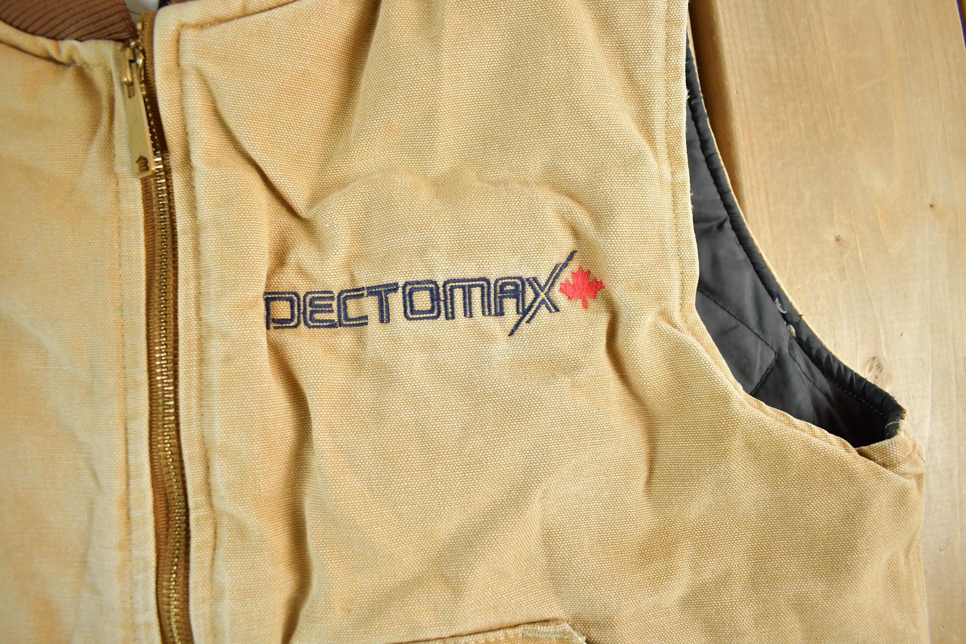 Vintage 1990s Carhartt Vest Jacket Mens Medium from propervintagecanada